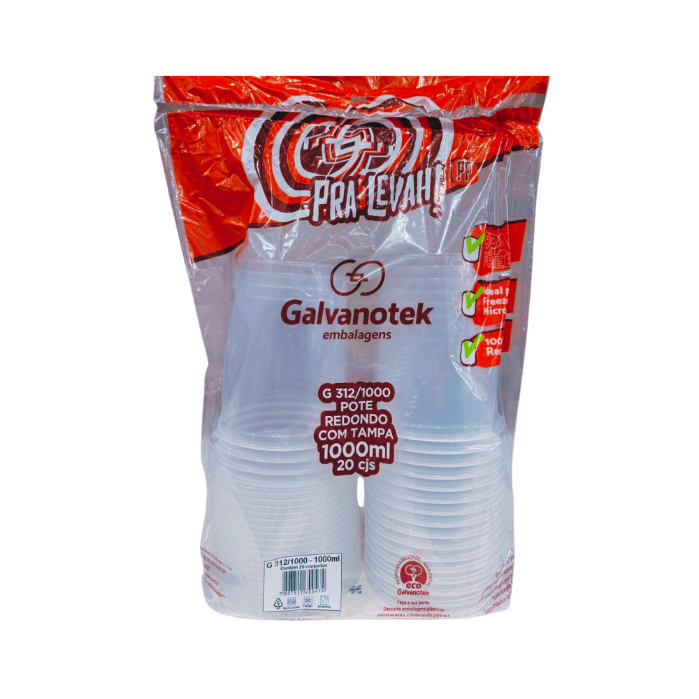 KIT POTE GALVANOTEK 1000ML ALTO C20