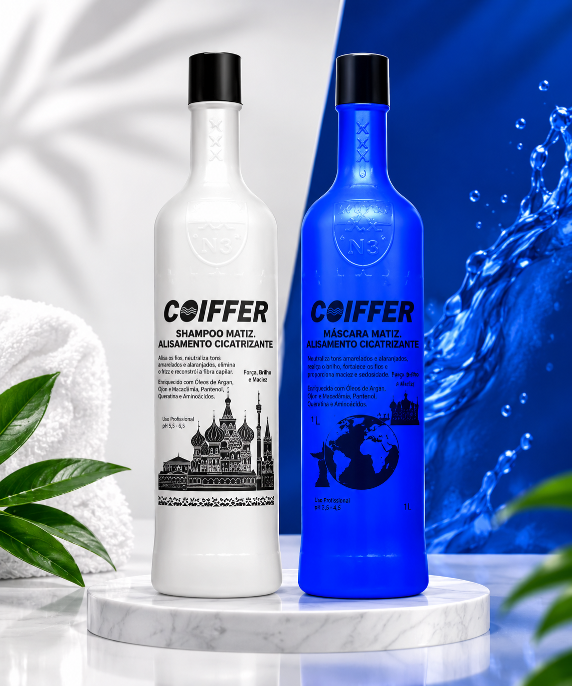 KIT PROF. CICATRIZANTE COIFFER C/ 3PROD.