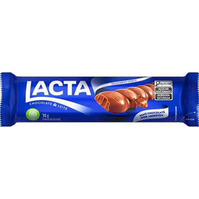 CHOC LACTA AO LEITE 34G