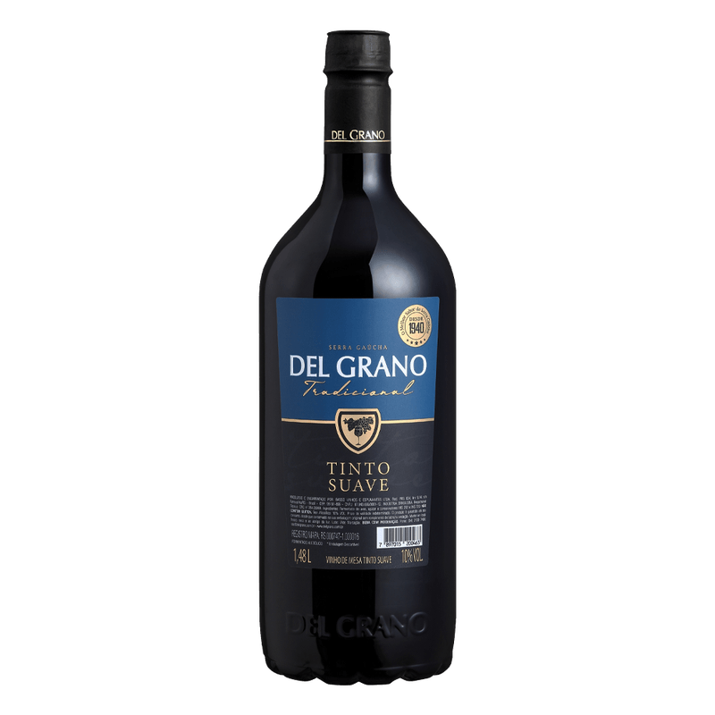 Vinho Del Grano Tinto Suave 1,48L