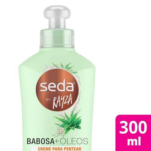 Creme para Pentear Babosa + Óleos By Rayza Seda 300ml