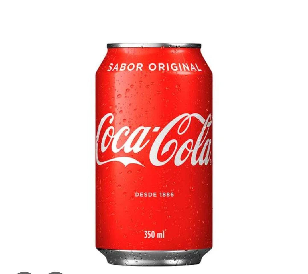REFRIGERANTE - COCA-COLA LATA