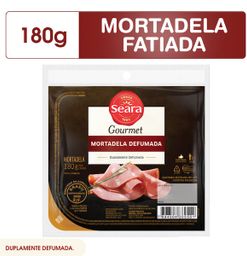 Mortadela Defumada Fatiada Seara Gourmet 180g