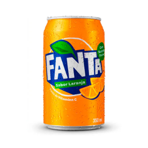REFRIGERANTE FANTA LARANJA LATA 350ML
