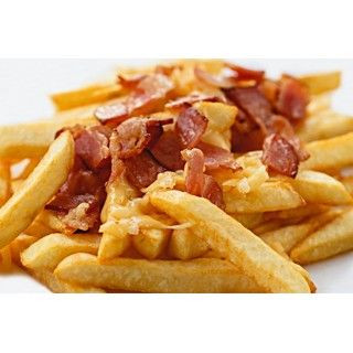 Batata com bacon 