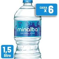Água Mineral Minalba Sem Gás 1,5L 