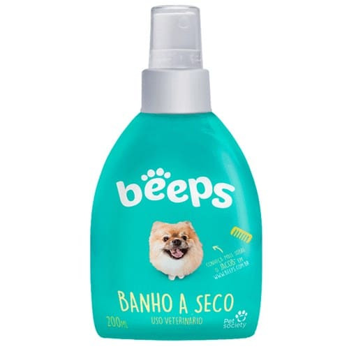 Banho a Seco Beeps Cães e Gatos 200ml