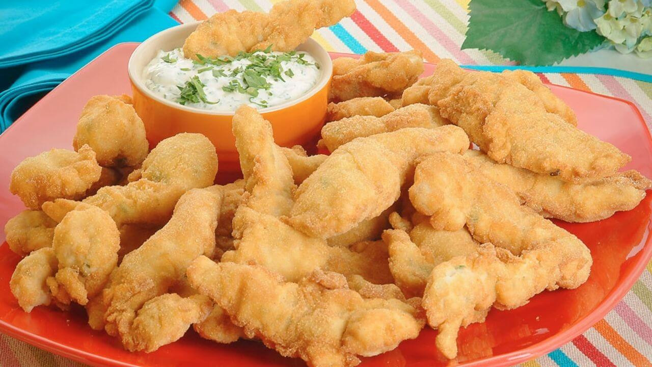 PORÇÂO DE ISCA DE FRANGO