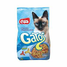 Ração p/ gatos CBS 500g