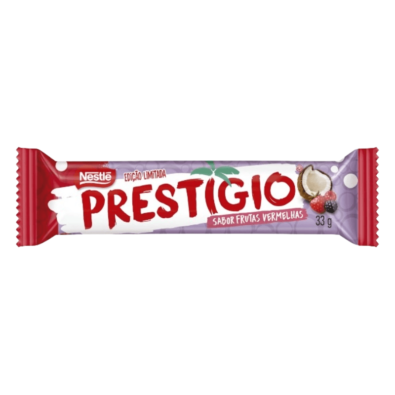 CHOCOLATE PRESTIGIO FRUTAS VERMELHAS 33G