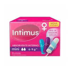 ABSORVENTE INTERNO INTIMUS "MINI" C/8UN