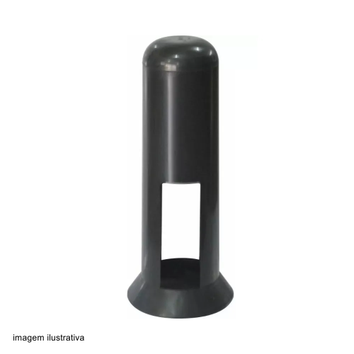 PORTA CANUDO PLASTICO PRETO