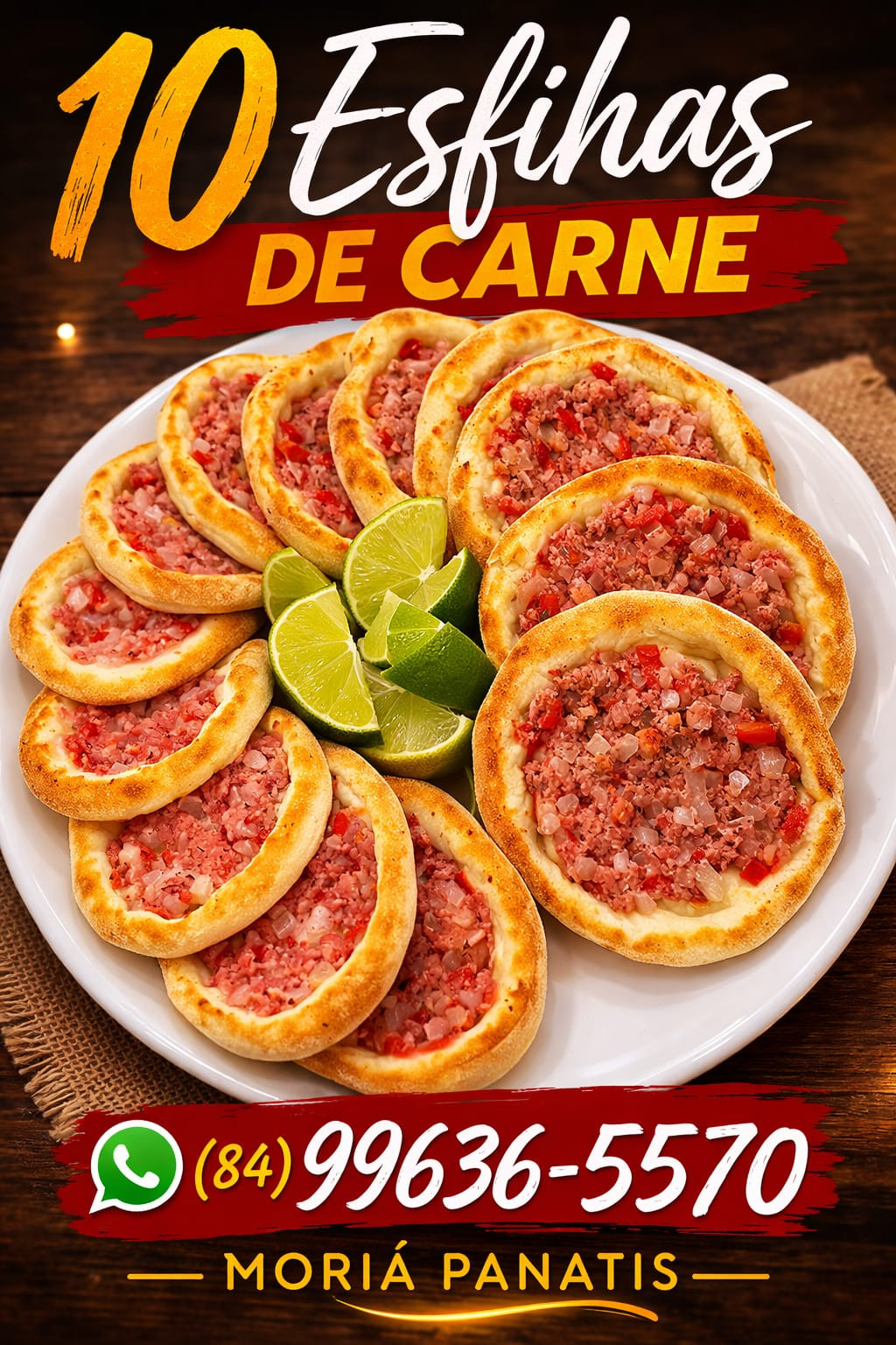 10 unidades de carne