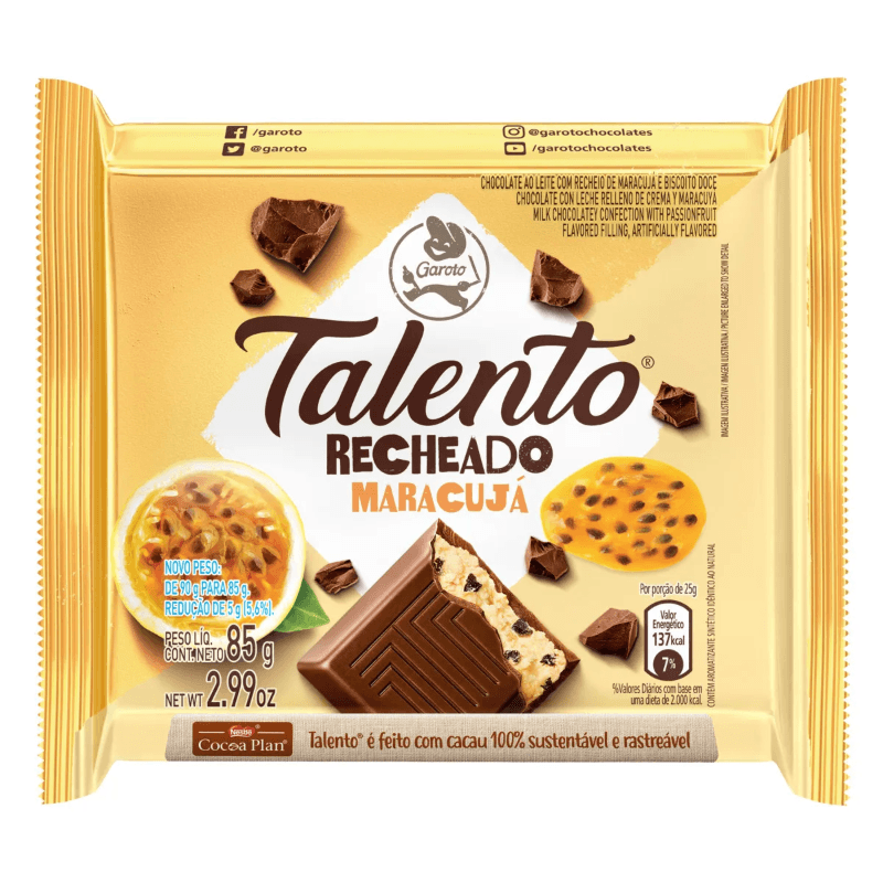 TALENTO RECHEADO MARACUJÁ 