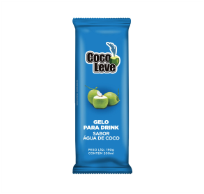 Gelo para Drink Água de coco 190g