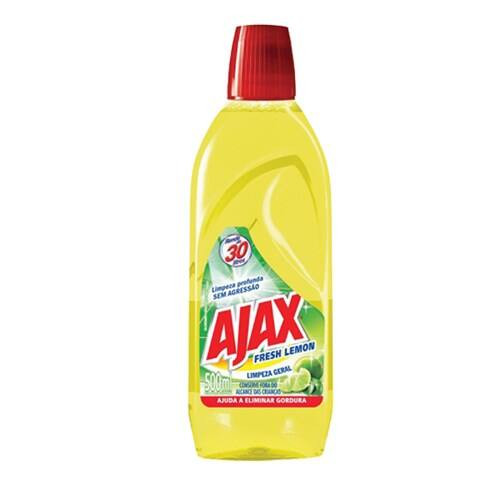 Limpador Ajax Lemon Embalagem 500ml