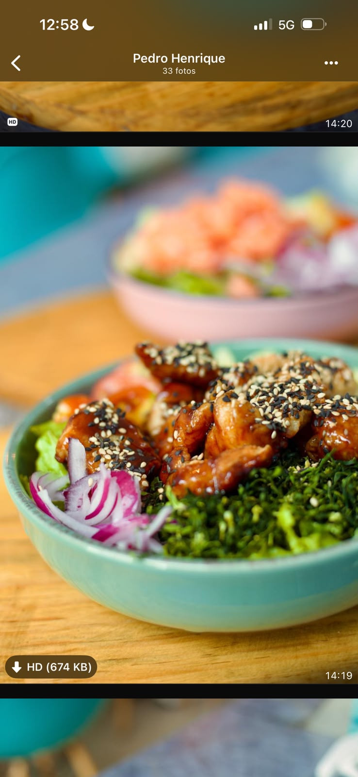 Pokito de Frango Teriyaki