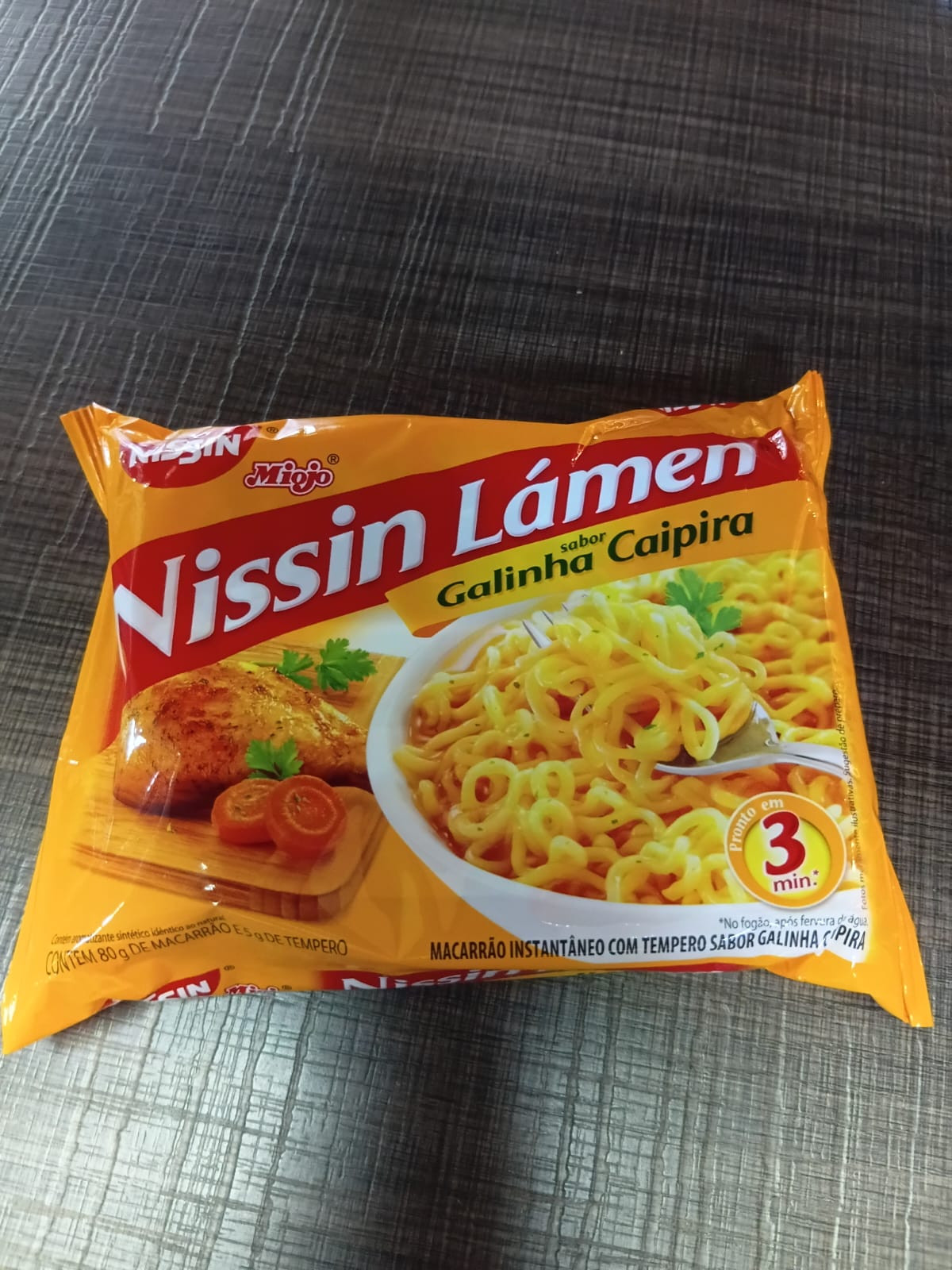 918 MIOJO NISSIN GALINHA CAIPIRA 80 G
