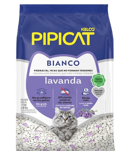 Areia Bianco Pipicat Lavanda 1.8kg 