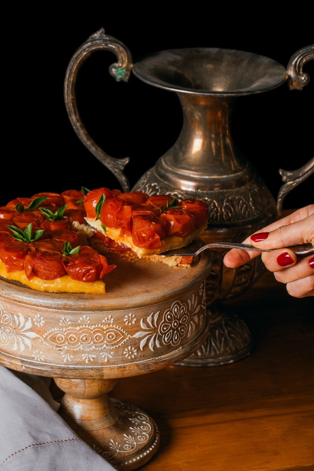 Tarte tartin de tomates
