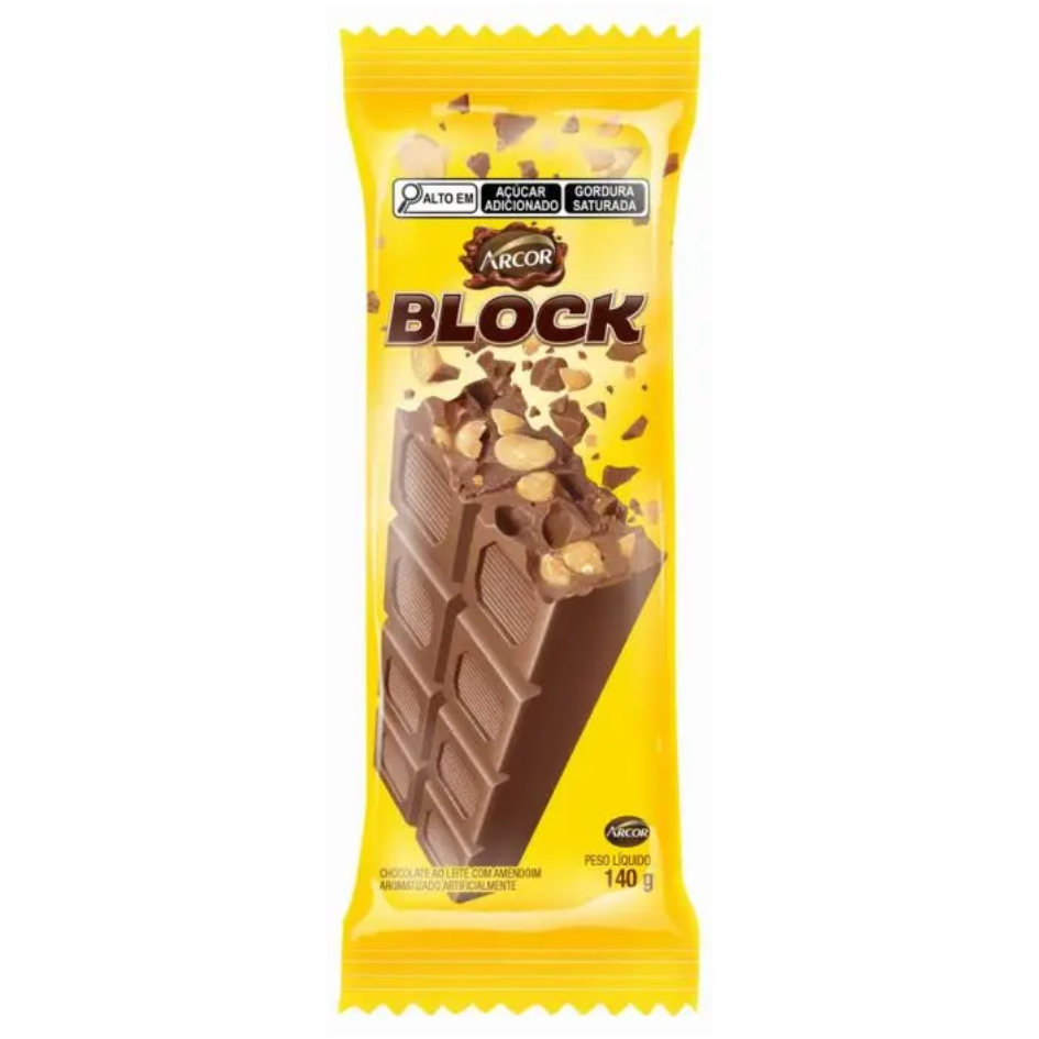 CHOCOLATE TABLETE ARCOR BLOCK 140G