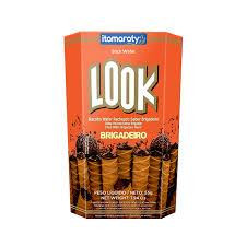 BISC LOOK 55G BRIGADEIRO