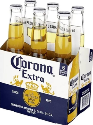 CORONA FARDINHO C/6 330ML LONG CAIXA
