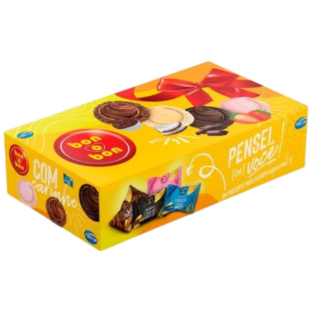 CX BOMBOM BON O BON SORTIDOS ARCOR 165G