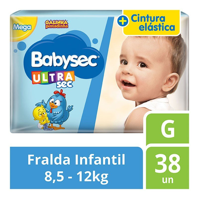 FRALDA BABYSEC ULTRA PROTECT MEGA G