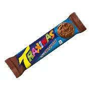 BISCOITO TRAKINAS CHOCOLATE RECHEADO SABOR CHOCOLATE 126G