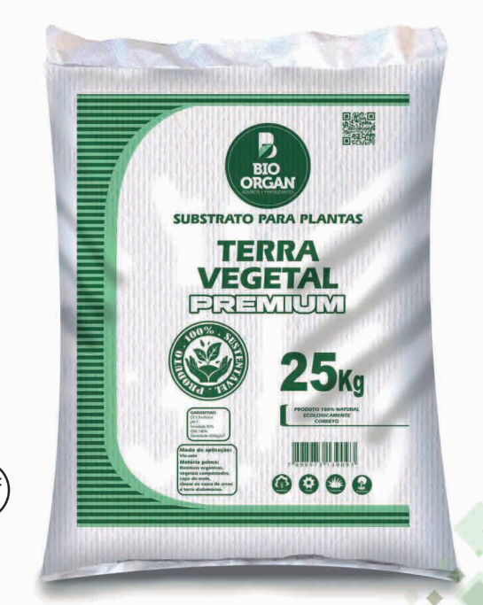 Terra vegetal 25Kg