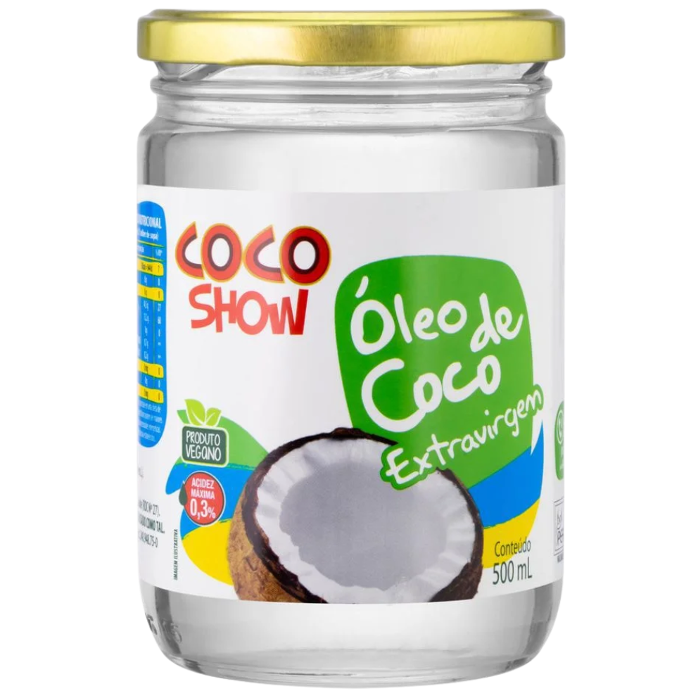 OLEO DE COCO COCOSHOW EXTRAVIRGEM 500ML