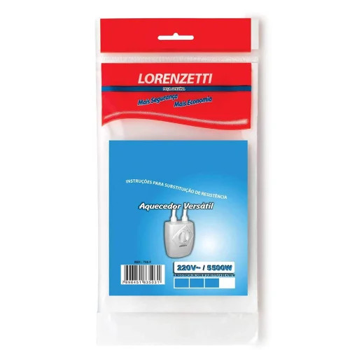 Resistência Aquecedor Versátil 5500w 220v Lorenzetti