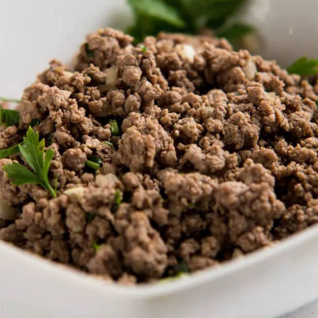 Carne moída pote 250ml