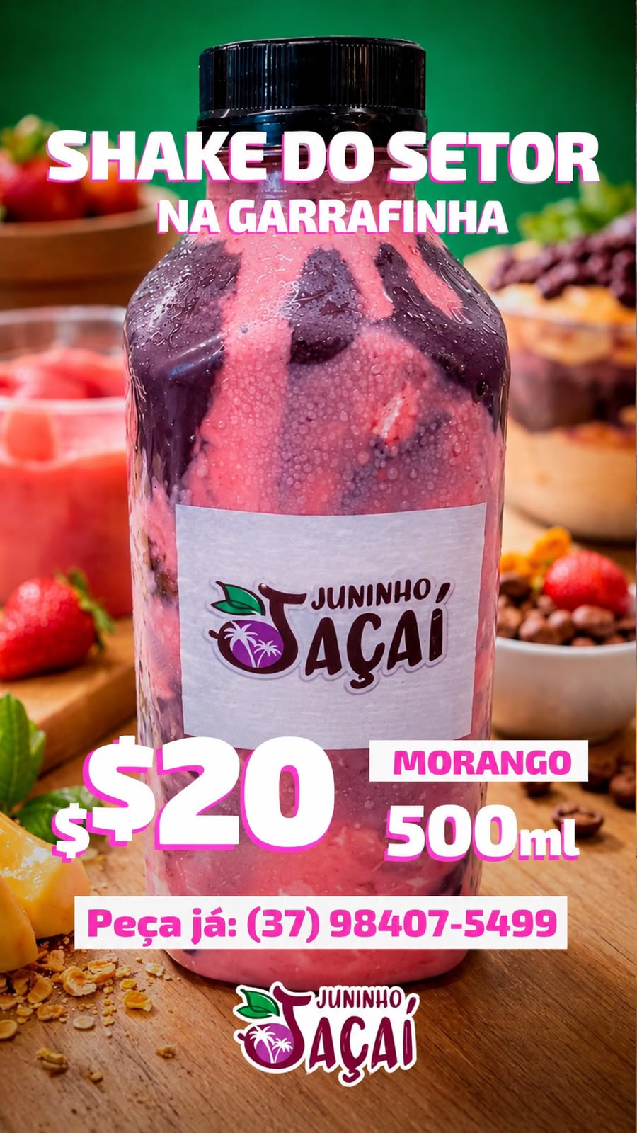 GARRAFINHA DE MORANGO