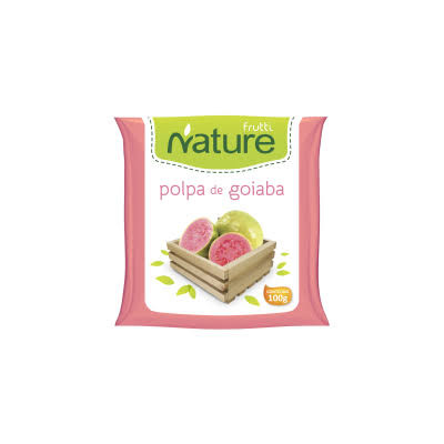 Polpa Fruta Nature Goiaba 1kg