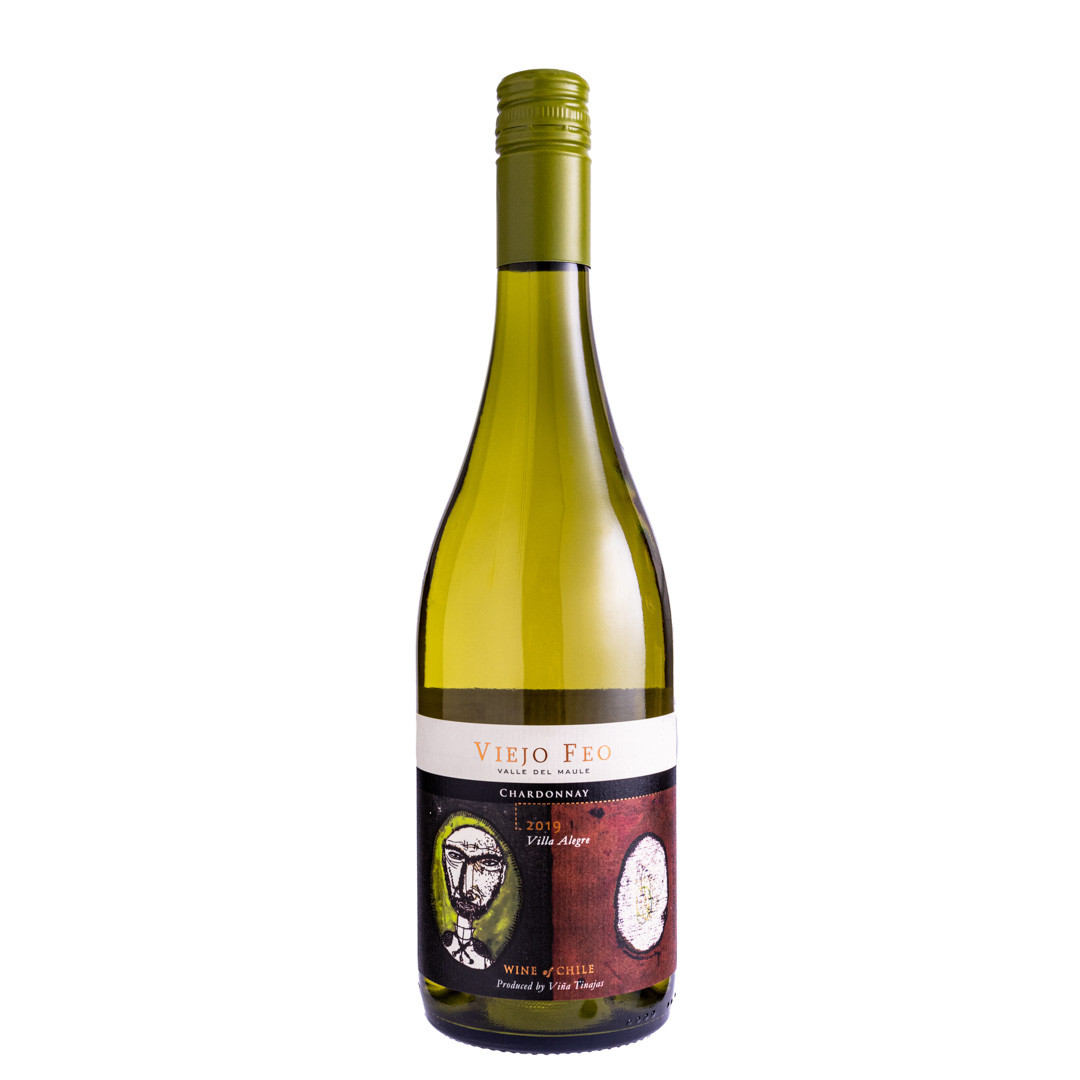 Vinho chileno Viejo Feo Chardonnay 