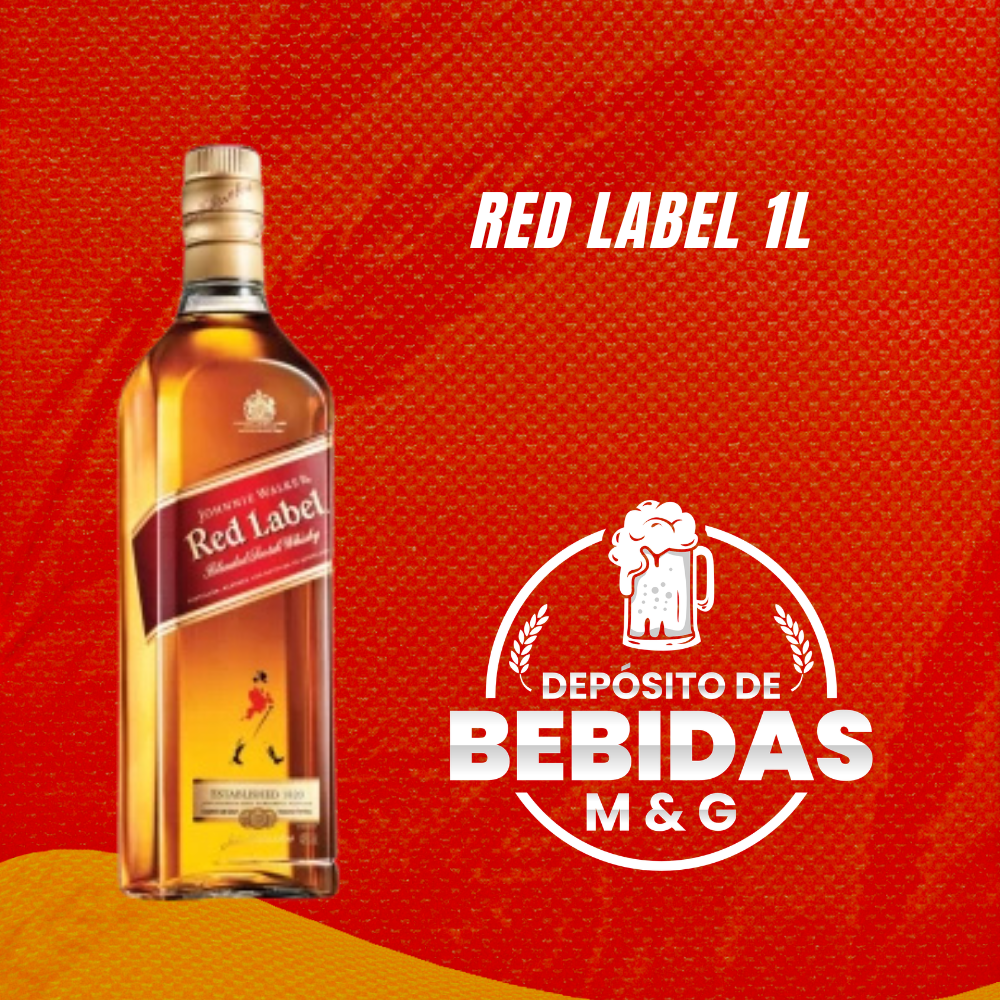 JOHNNIE RED LABEL 1L