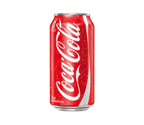 Coca tradicional lata