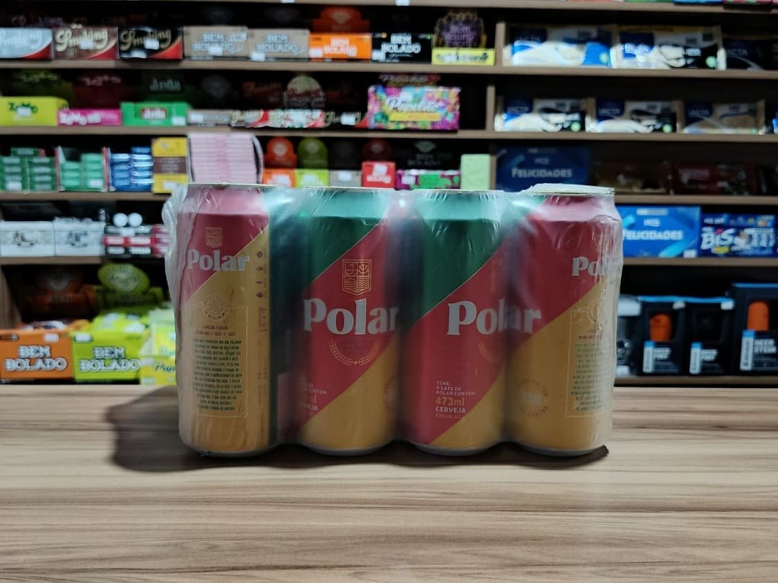 CERVEJA POLAR CAIXA LATA 473ML