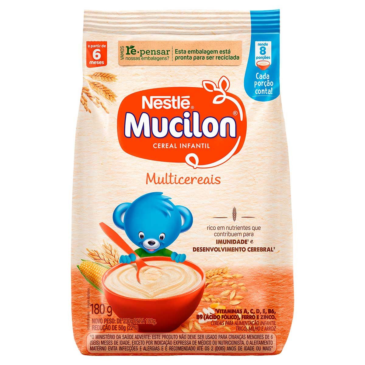 MUCILON MULTICEREAIS SC180G