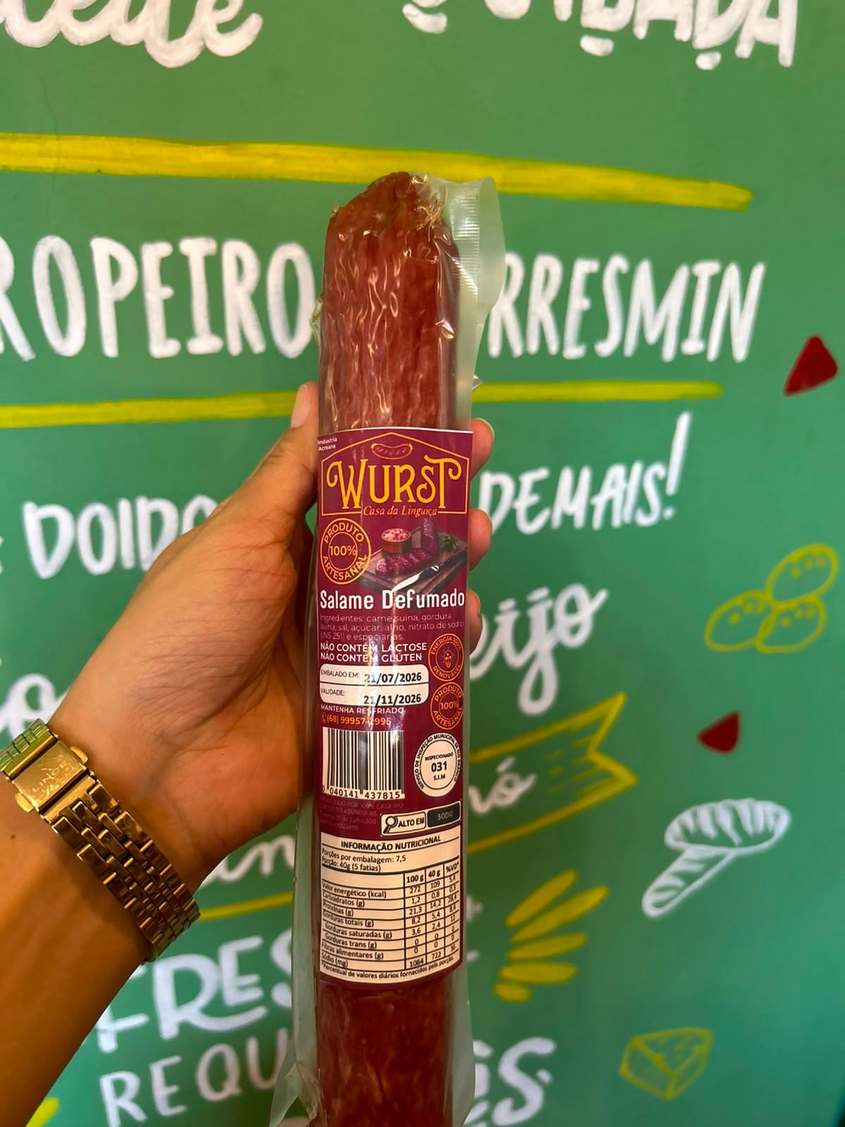 Salame Defumado wurst - 300g