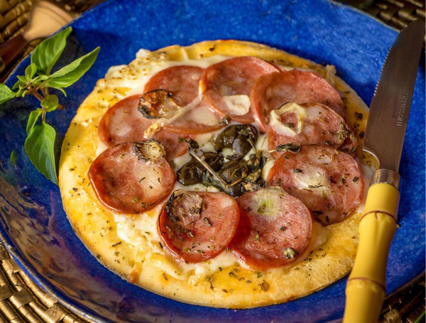 MINI PIZZA CALABRESA/CATUPIRY