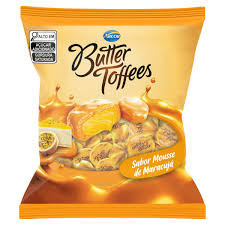 BALA BUT TOFFES MOUSSE MARACUJA 90GR LJ