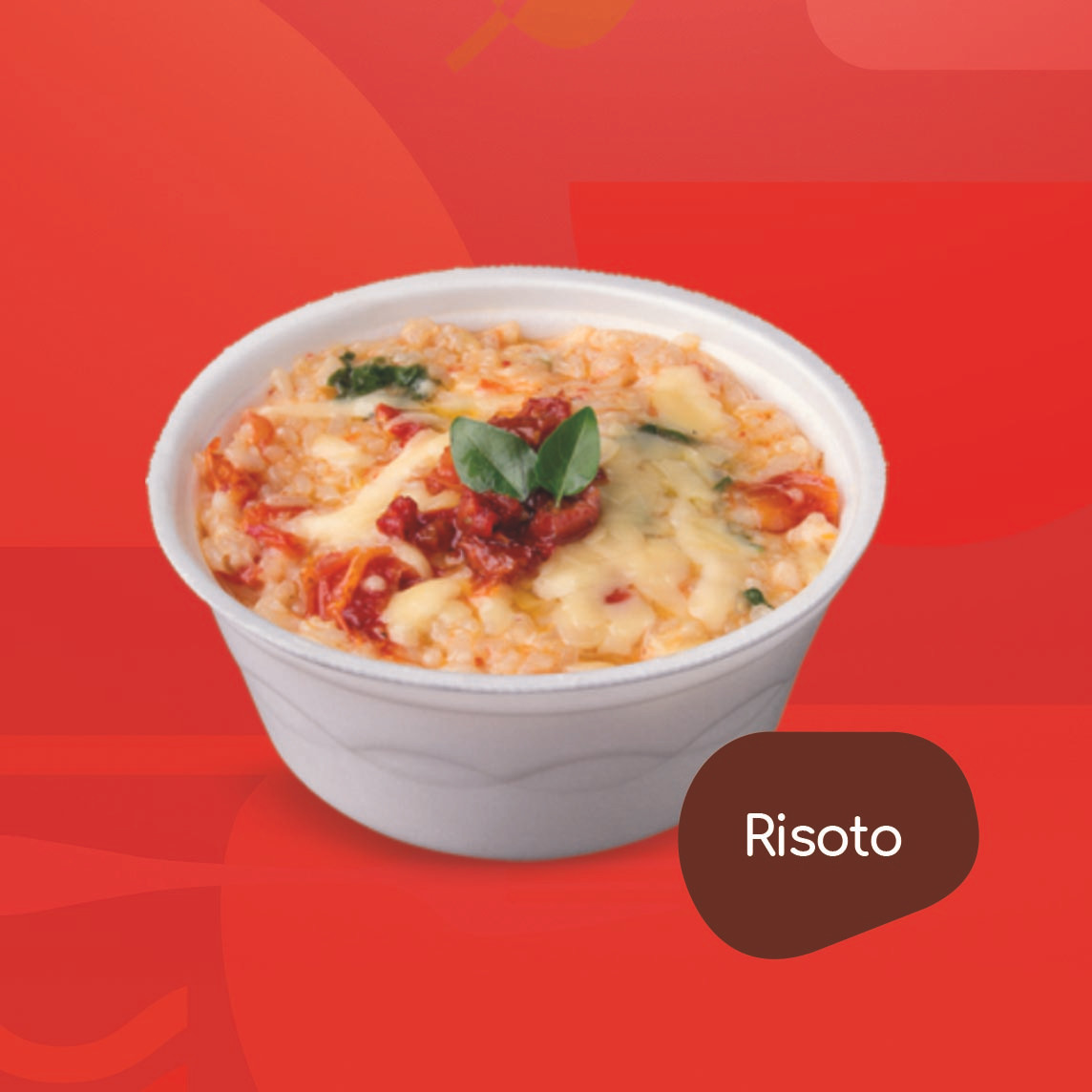 Risotos Caprese - vegetariano