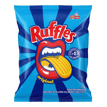 RUFFLES BATATA CHIPS 33G