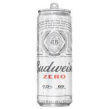 BUDWEISER ZERO ALCOOL 350 ML