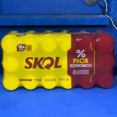 SKOL LATA LT 350ML 18UNID