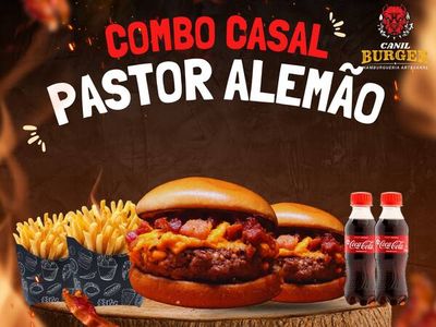 Combo Casal Pastor Alemão