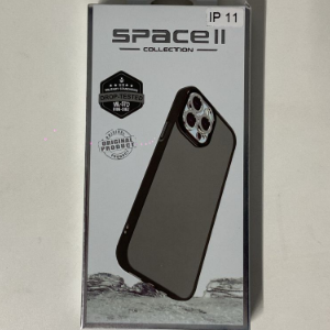 CAPA TRANSP PRETO IPHONE 11 SPACE 2